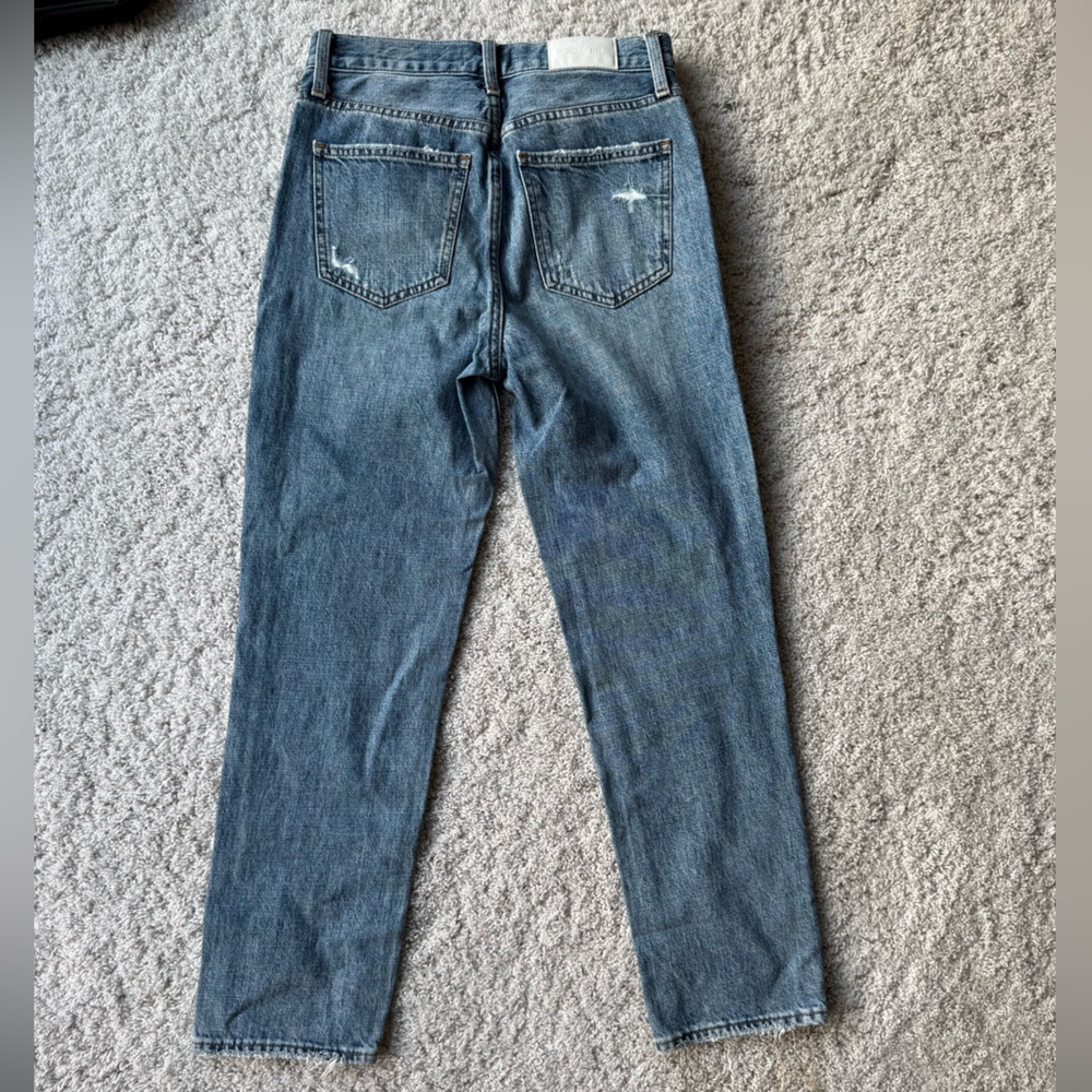 Pistola Womens Straight Blue Jeans - Picture 8 of 11